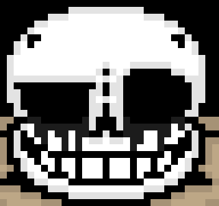 [888202] how about somthing like: Charas ghost stays wandering in the underground instead of leaving with frisk, and posesses a realisic human-like dummy. and they altered the dummy to look more like their human self? 