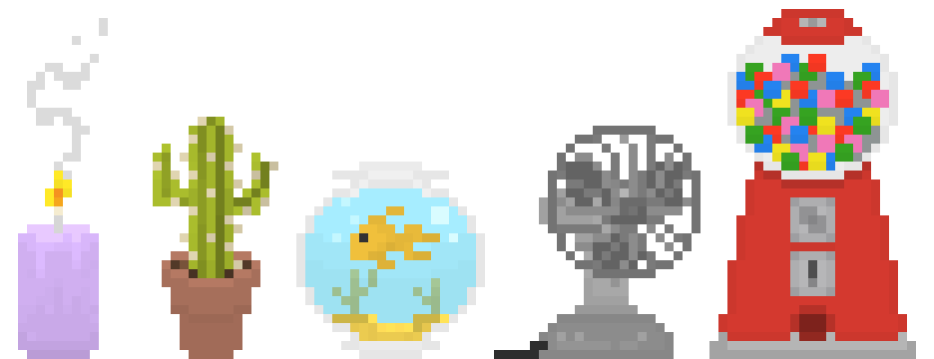 [9664c4] Calming Objects