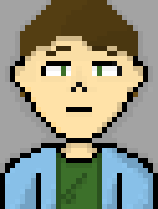 [90896a] *The sudden appearance takes him by surprise, and when he speaks, it only adds to the message his body language is sending: He's nervous as hell.* Hi.