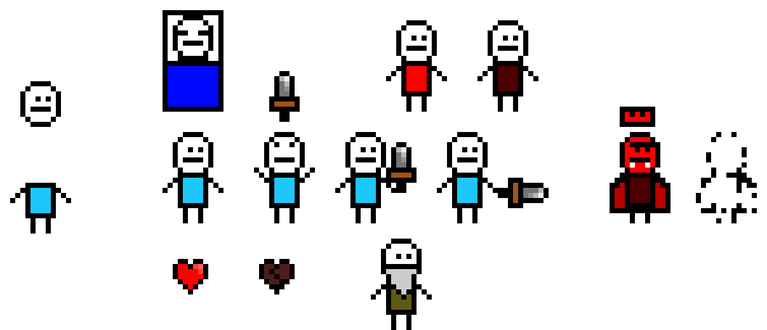 [4a8de5] rpg spritesheet