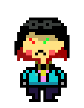 [3e3c2b] Pixel Sophie Angry