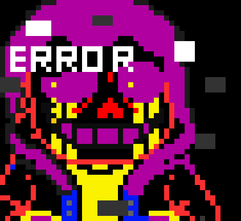 dustale error sans:oh [carrys and places on bed]