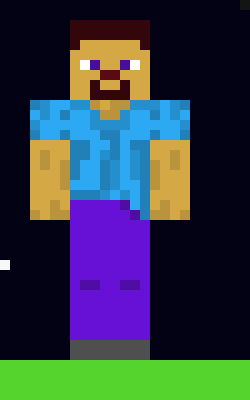 [4e0d35] Pixel Steve