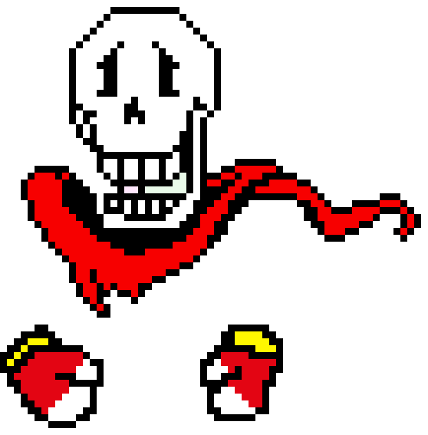 [9664c4]  MIX dusttale Papyrus sprite
