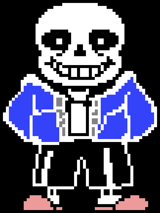 [9664c4] Undertale Sans Sprite (colored)