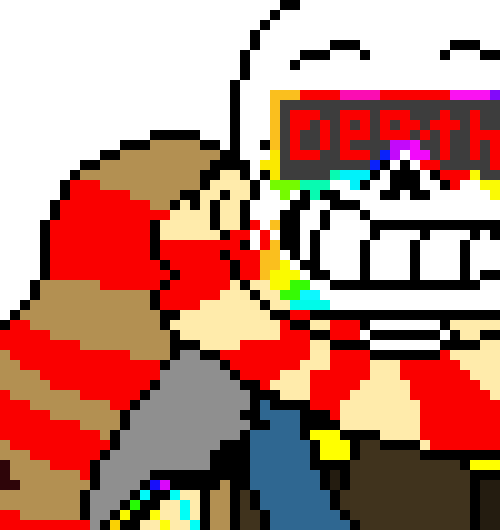 [45e36d] This fell version of regular fresh ink? If that, He stole my sprite- Fresh!Ink sans