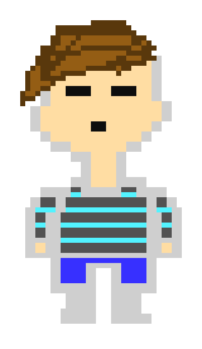 [9664c4] Undertale Human Sprite Template
