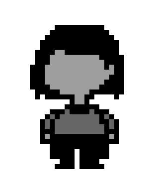 [e93480] Custom Undertale Human Sprite Template