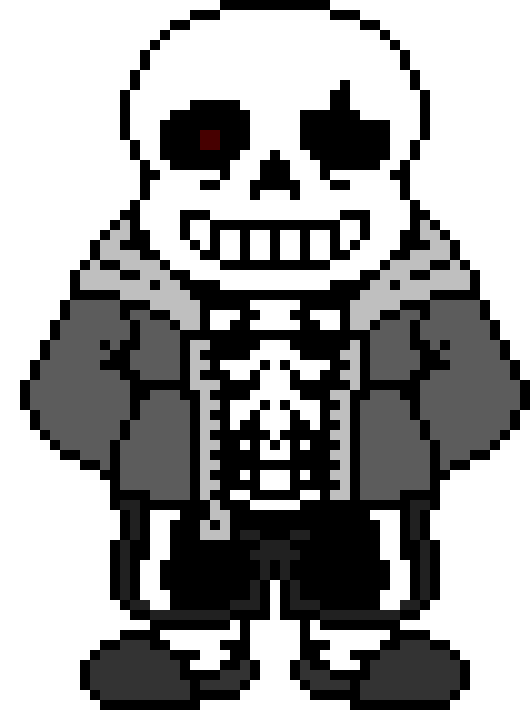 [2aadcb] Custom Undertale Sans Battle Sprite