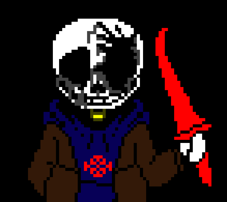 [c7b058] *Blocks the slashes with his sword