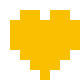 [9664c4] Orange heart