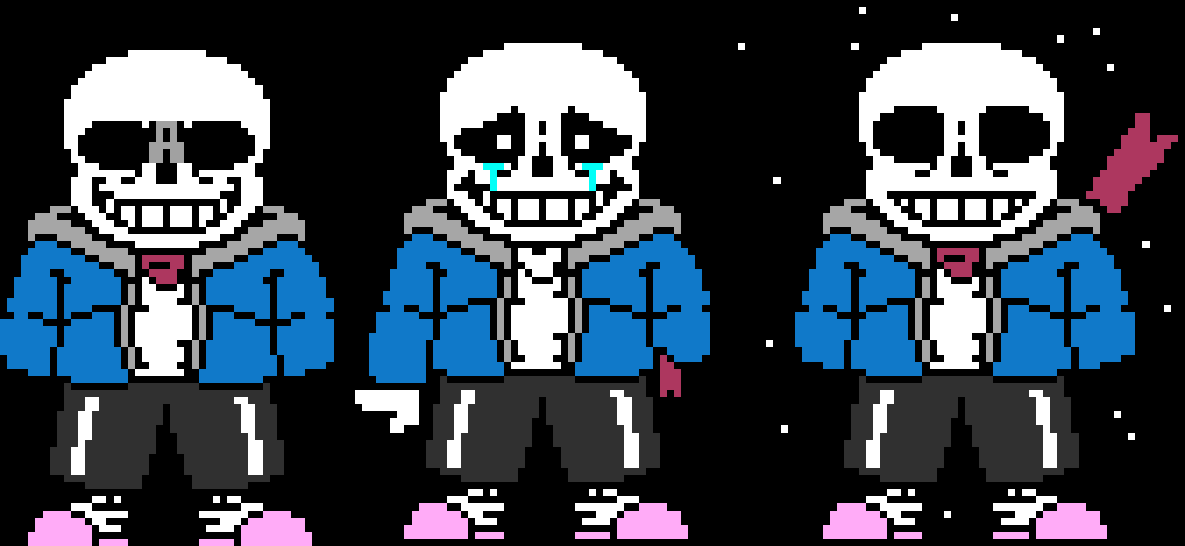 my tears in the rain au's (undertale: snowfall, undertale: the rain is nice, and undertale: drowning)