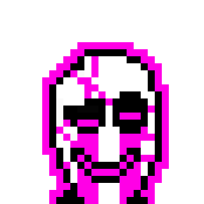 [f2cde8] ClickGlitchGaster_Pfp