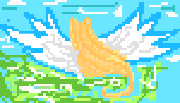 [ca6404] flying cat
