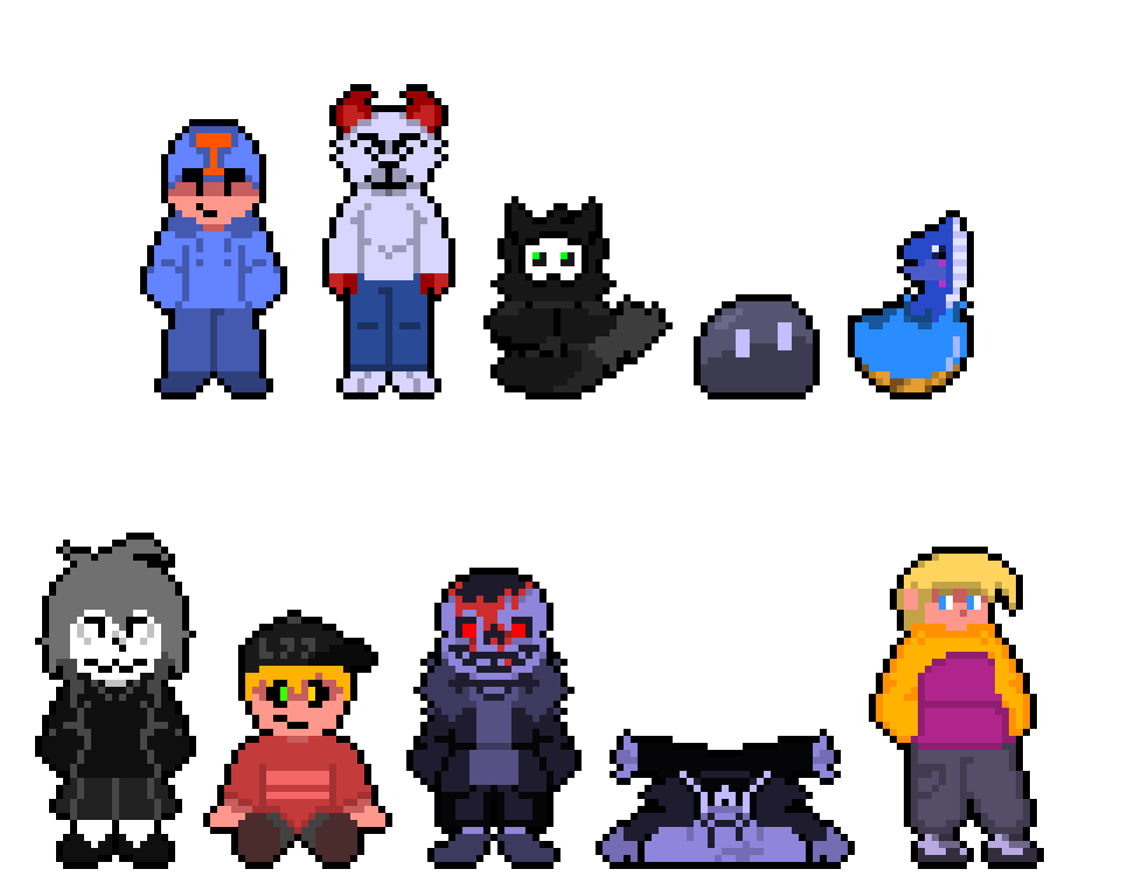 [77b851] ( I am gonna do Cleetus, Astral and Ace next. Then I will do Jase, TheInkDemon and Withered bonnie. Space between Withered bonnie and Jase. )