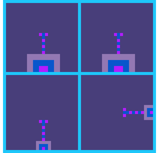 pixel quilt square