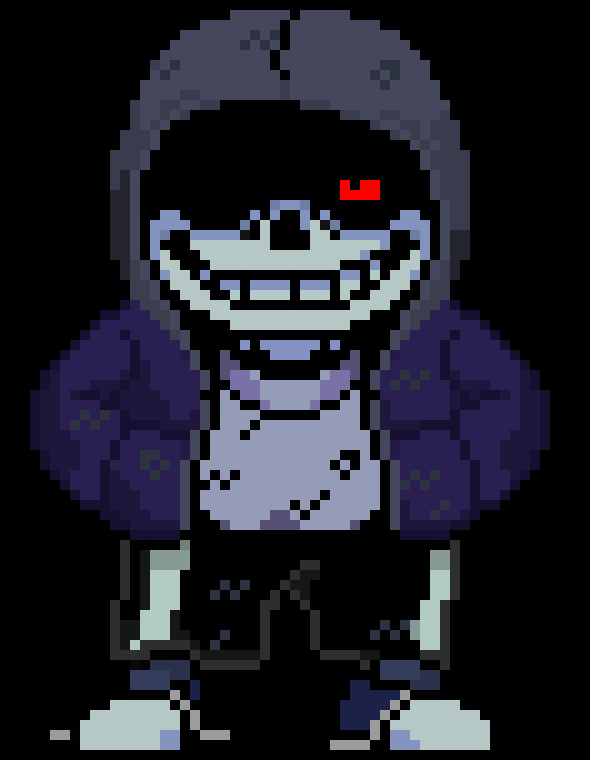 [e96012] dust sans grrr i kill yuu