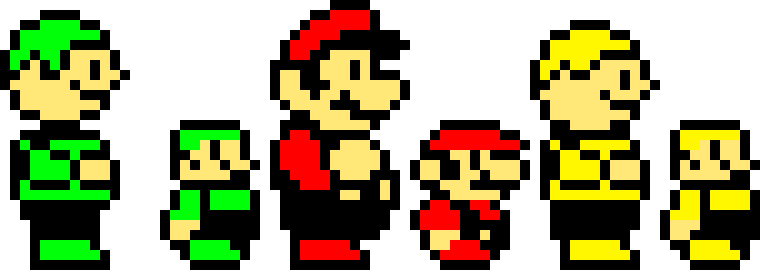 Super Ronan and Drake in SMB3 Style