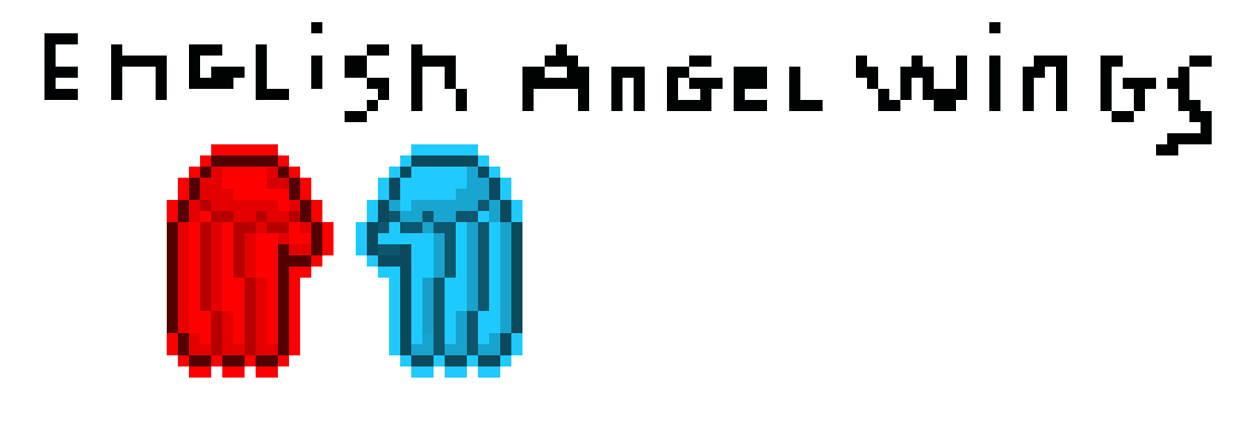 [9664c4] English angel wings!
