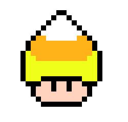 [9664c4] Trick or Treat Candy Mushroom