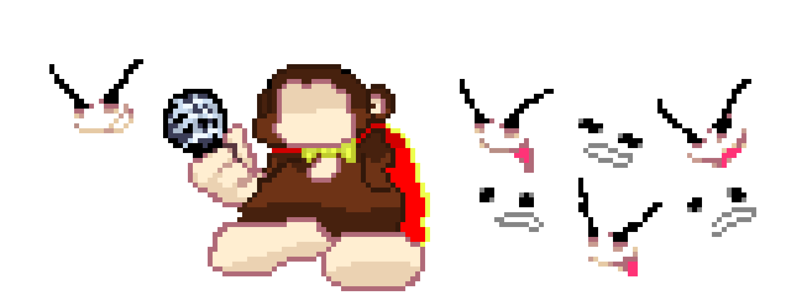 [78f569] monkyweek6 faces