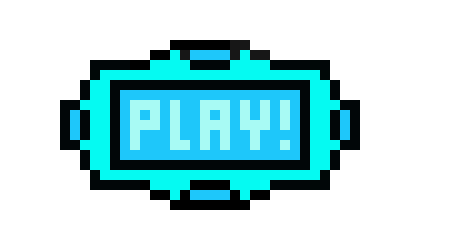 Pixel Play Button Sprite