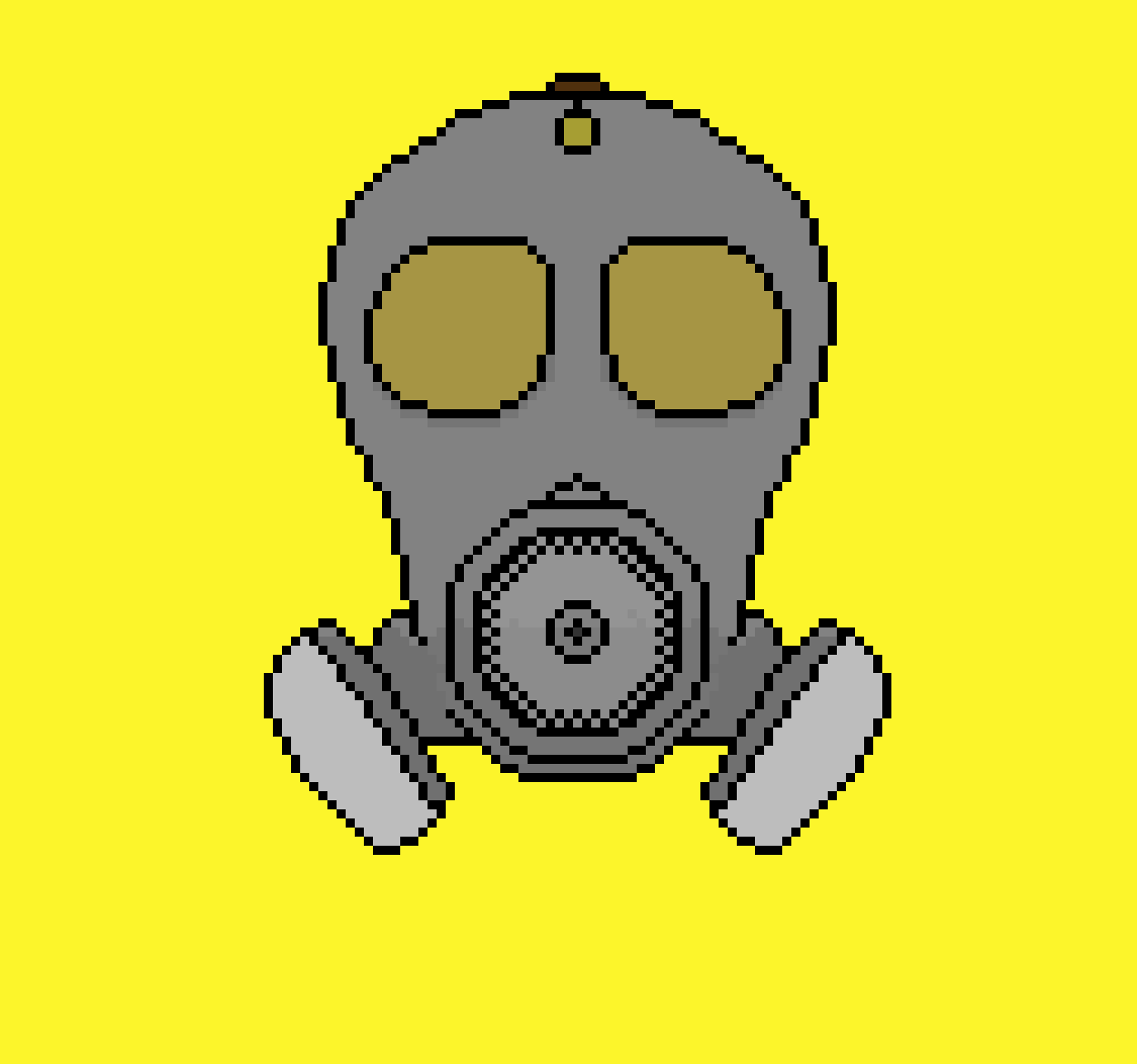 [f43b25] Gas mask
