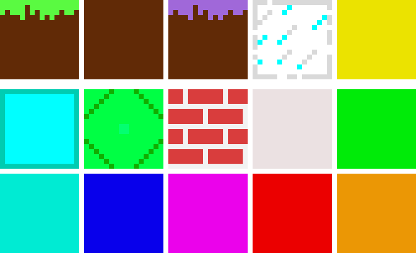 [9664c4] minecraft blocks