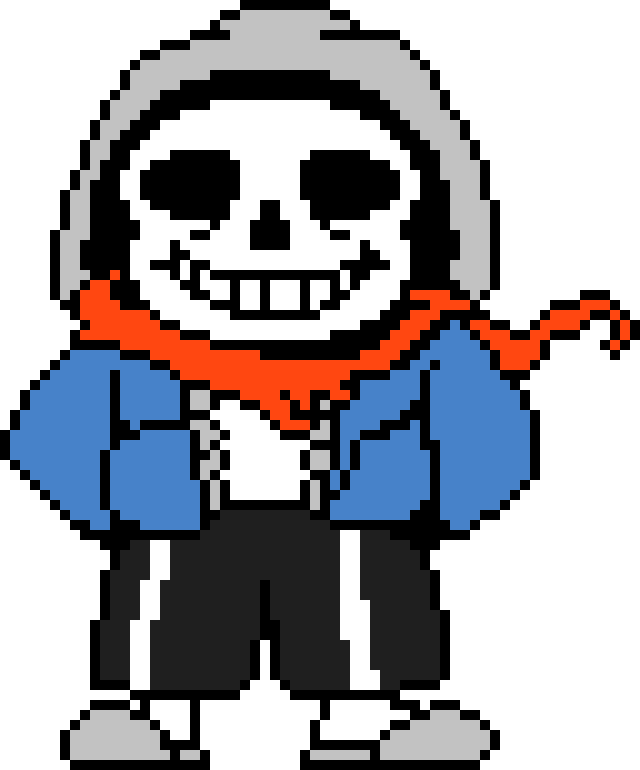 Undertale: The Final Battle/Disbelief Sans Battle Sprite.
