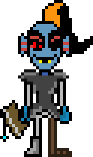 [4e54c0] Drafttale Undyne Sprite