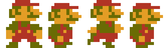 Super Mario Bros Original Sprites Part 1