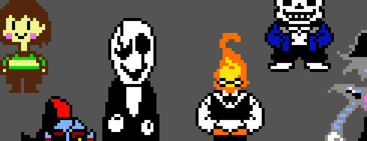 all the undertale characters