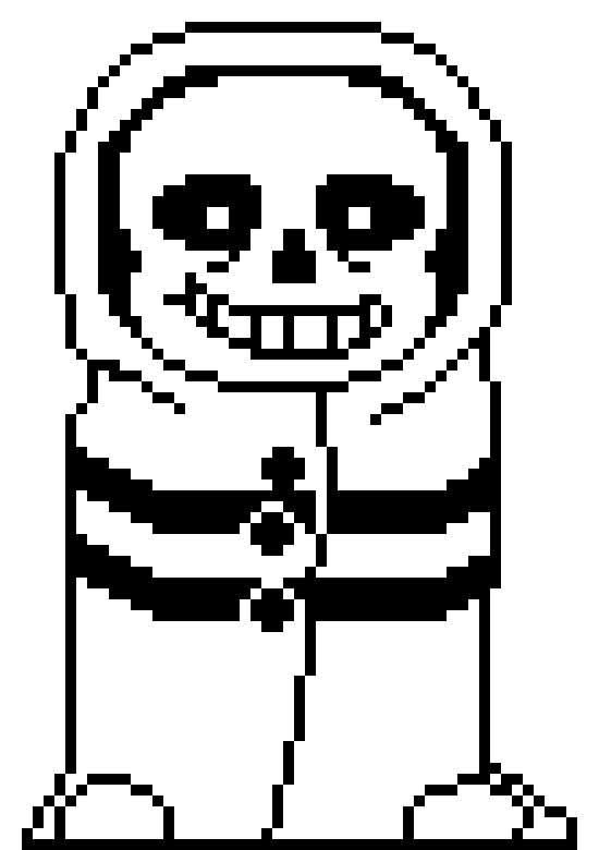 [9664c4] ShiftedFable Sans Battle Sprite