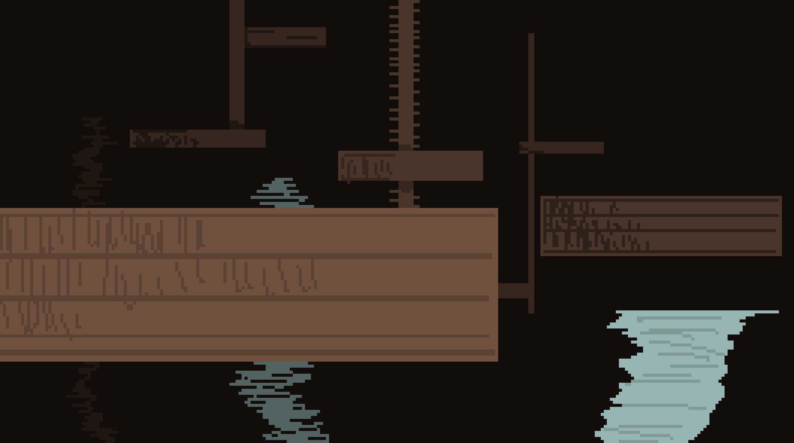 [115e94] *bookshelves start forming out of midair below everyones feet, stairwells, walls, and more bookshelves connect them all. stacks of paper emerge from what seems to be an endless void below.*