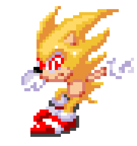 [86af32] Super Sonic the hedgehog 