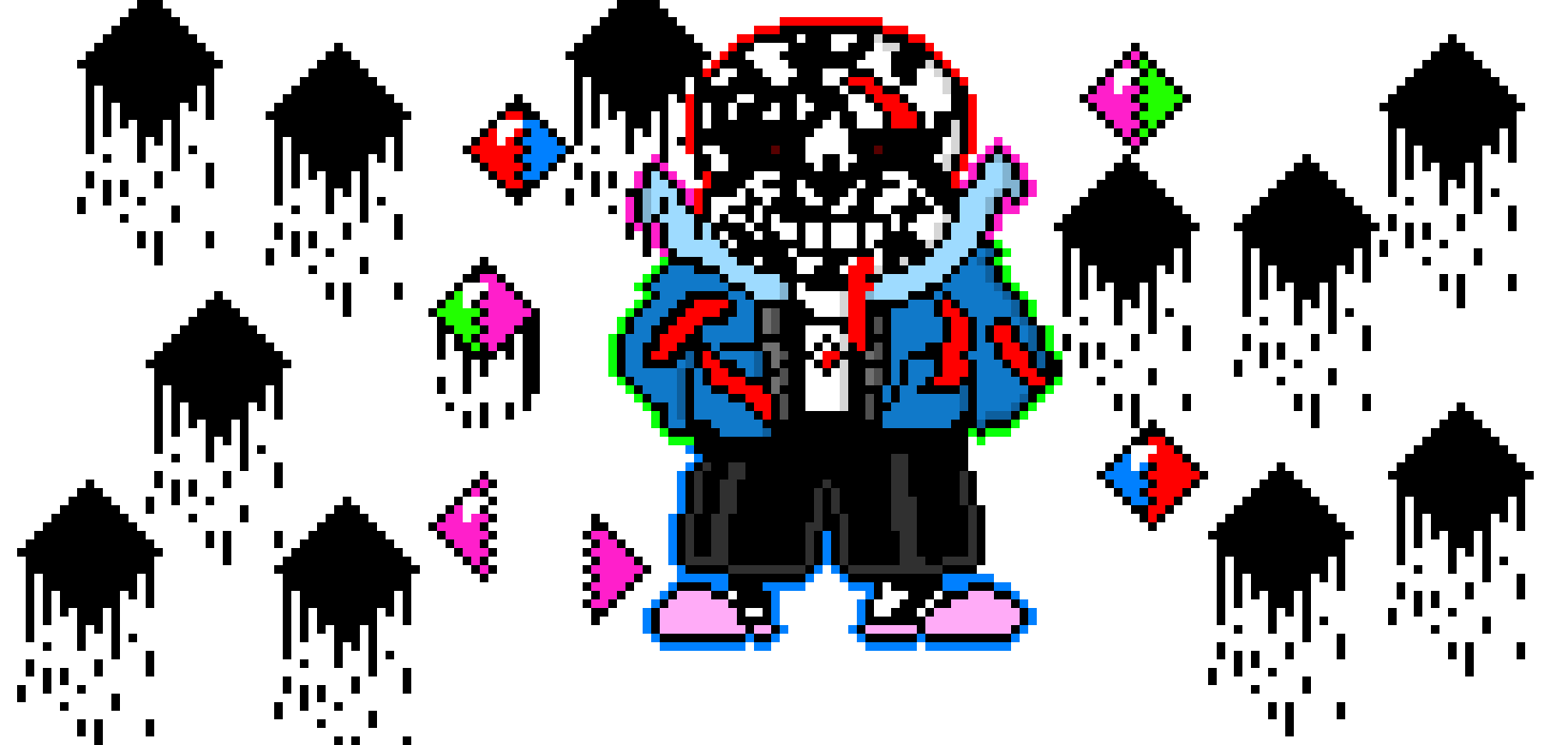 [9664c4] Gem!Tale Sans (OMEGA) (Phase 4) v2