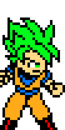 [fb867d] SSJ Green Goku