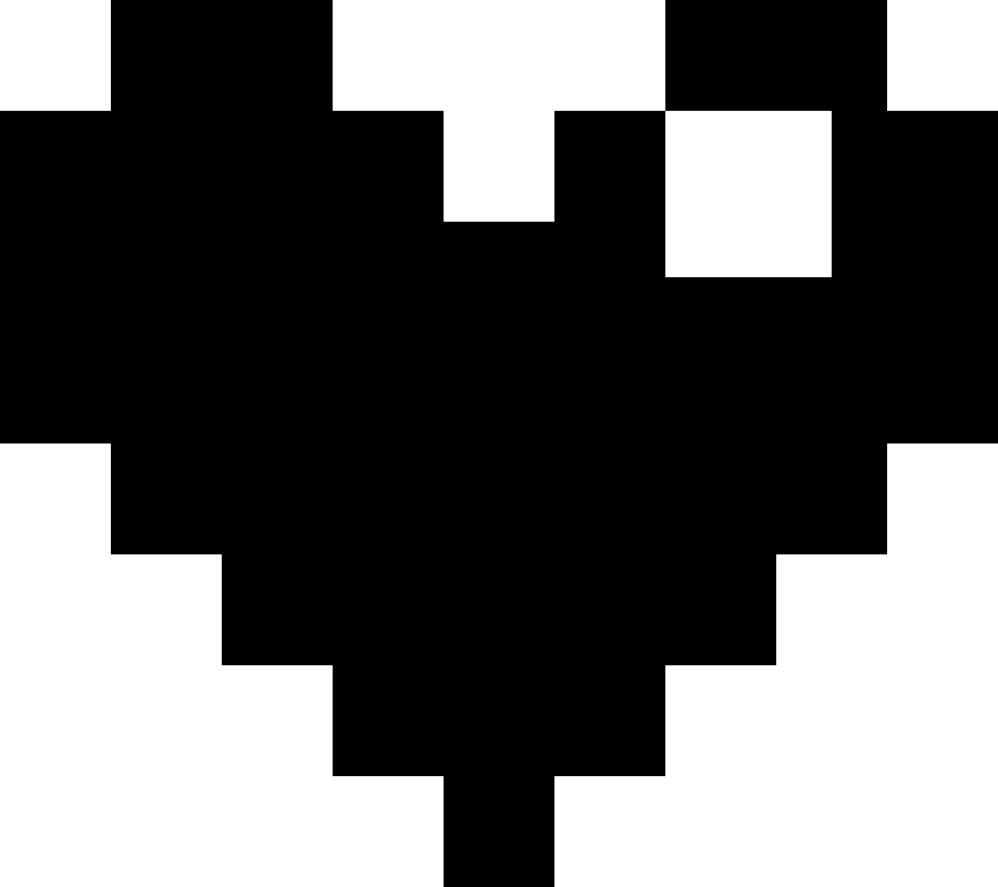 [9664c4] black HEART