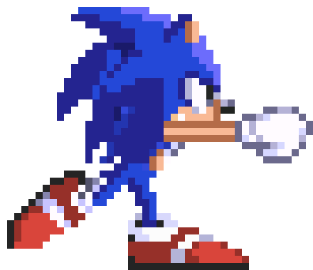 [60b334] [ " Storming-Blue-Speedster! "] ( Sonic ) *Punch*