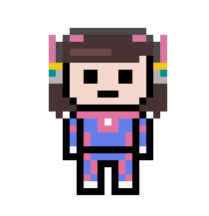 [b9810c] D.VA pixel sprite base