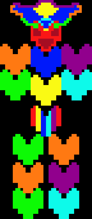 [9664c4] Undertale soul megazord