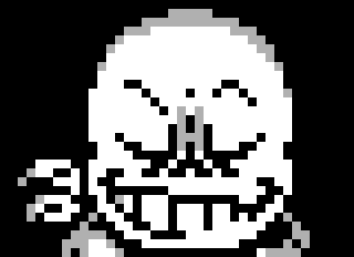 Sans: im gonna redraw a pongy sprite
