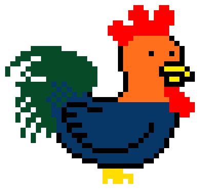 [8cdf66] R is for Rooster