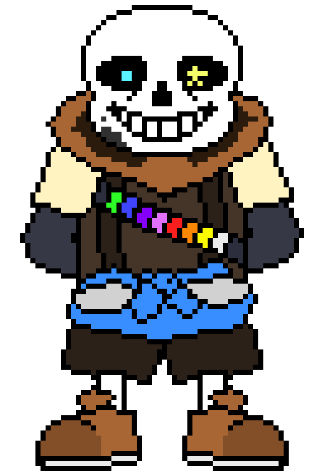 Ink Sans SPRITE Hopefully second last W.I.P