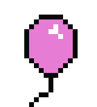 pink ballon