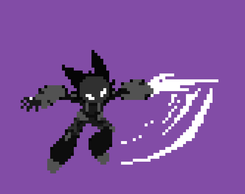 [62d4b6] *I start slicing the attacks while attempting to dodge, slowly getting closer*