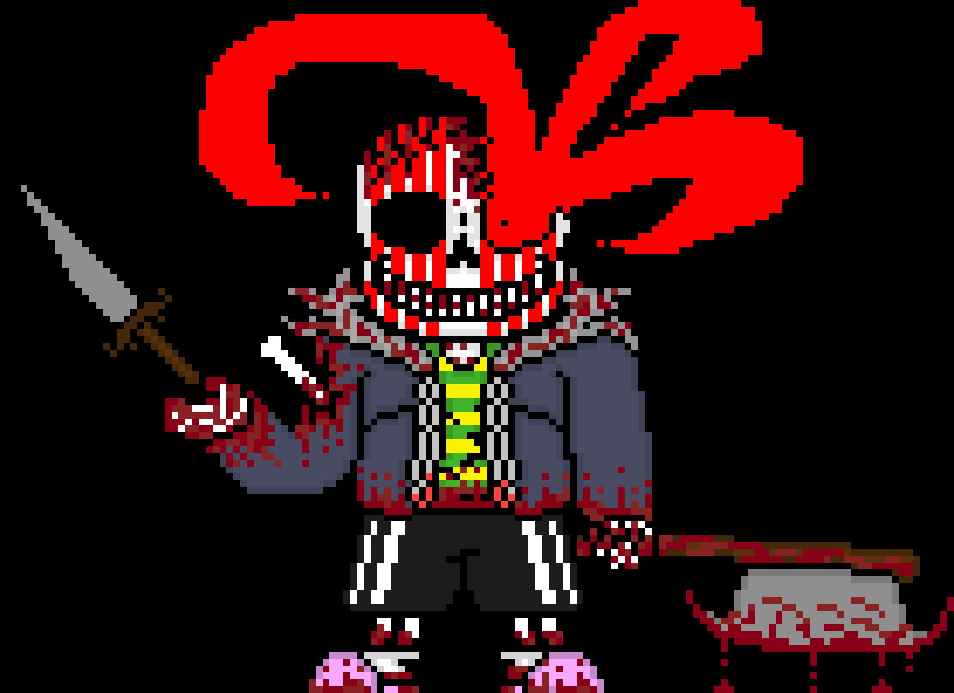 [e8cb42] TerrorTerror: huh your a stronger Dust then i thought *surrounds Dust in flames of determination* any last words? *you see a gigantic Maniacal Blaster above you*