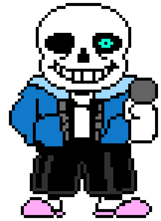 [33b7fa] Vs Sans BETA (blue eye)