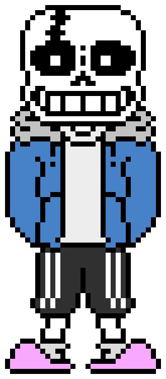 [d6b045] Classic? Sans: Screw this I'm breaking him out *He breaks the window with a brush*