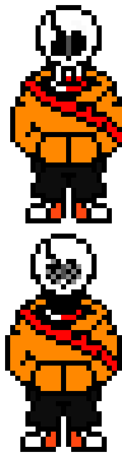 [8170cc] LAST STAND Papyrus sprites or something